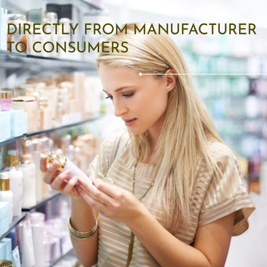 Beauty Products directly from manufacturer to consumers.