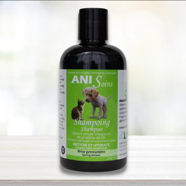 Shampooing pour animaux de compagnie Ani Soins, (250 ml)
