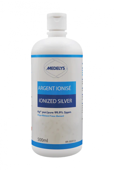 Argent ionisé Medelys, (500 ml) 