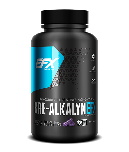 EFX Sports Kre-Alkalyn Créatine, (192 gélules)